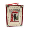 To Both of You Lovely Couple With Snowy Scene Design Christmas Card