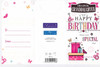 For a Special Granddaughter Birthday Luxury Gift Money Wallet Card
