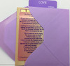 Do You Know How Much I Love....Wallet Card (Sentimental Keepsake Wallet / Purse Card)