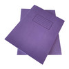 Pack of 50 Janrax 9x7" Purple 80 Pages Feint and Ruled Exercise Books