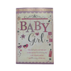 On The Christening Of Your Baby Girl Card