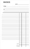 Triplicate Invoice Book 8.25"x5" (210 x 127mm)