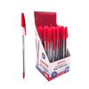Box of 50 Red Ballpoint Pens Smooth Glide by Janrax