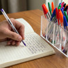 Box of 50 Red Ballpoint Pens Smooth Glide by Janrax