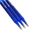 Pack of 3 Pilot FriXion Rollerball Refill Medium Blue Pens