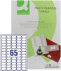 Pack of 6500 Multipurpose White Labels 38.1x21.2mm 65 Per Sheet
