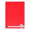 A4 120 Pages Ketchup Red Durable Cover Manuscript Book by Premto