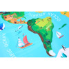 Magnetic World Map Wall Sticker by Ormond