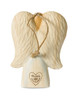 Grandmother Angel Figurine with Twine String, 4-1/2"