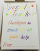 A Gift for your Teacher - Wooden Plaque - Wooden Sign - Multi Coloured Teacher