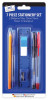 7 Piece Stationery Set - Back to School Pen Pencil Ruler Eraser Sharpener