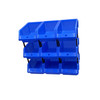 Stackable Blue Storage Pick Bin with Riser Stands 170x118x75mm