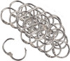 Pack of 100 Metal Binding Rings 19mm 