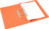 Pack of 25 Q-Connect 35mm Capacity Foolscap Orange Transfer Files