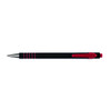 Pack of 12 Q-Connect Lamda Ballpoint Medium Red Pens