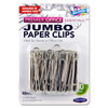 Pack of 80 50mm Jumbo Paper Clips by Premier Office