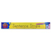 Pack of 30 Wipe-off Reusable 3"x24" Coloured Sentence Strips by Clever Kidz