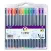 Box of 30 Hexagrip Fineliner Coloured Pens by Pro:scribe