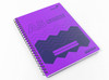 A5 160 Pages Twin Wire Notebook with Durable Wipe Clean Cover