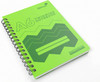 A6 160 Pages Twin Wire Notebook with Durable Wipe Clean Cover