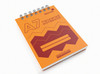 A7 160 Pages Twin Wire Notebook with Durable Wipe Clean Cover