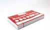 Pack of 100 Plain White Record Cards 8x5" (203 x 127mm)