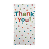 8 Pack Glitter Finished Thank You Cards with Spots