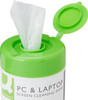 Pack of 100 Q-Connect Screen & Keyboard Wipes