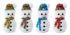 Snowman Christmas Tinsel Decoration