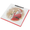 Pack of 10 Charity Traditional Santa Wish List Christmas Cards 