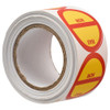 Roll of 200 1.5" Red & Yellow Sale Stickers by Concept