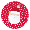 Pack of 8 Christmas Santa Design Paper Plates