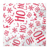 Pack of 16 Christmas Ho Ho Design Paper Napkins