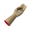 Large Wooden Left Hand Manikin 30cm (12")