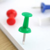 Pack of 50 Assorted Coloured 25mm Push Pins