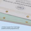 Pack of 100 Paper Fasteners 14mm - Butterfly Clips