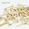 Pack of 100 Paper Fasteners 14mm - Butterfly Clips
