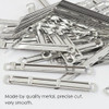 Pack of 50 Metal Paper Fasteners - Binding