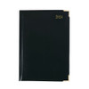 2024 A4 Day Per Page Black Executive Diary