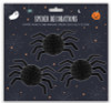 Pack of 3 Halloween Honeycomb Spider Decorations