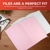 Pack of 50 Pink Foolscap Suspension Files
