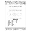 Single A4 48 Pages Colouring Word Search Book