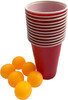 Christmas Party Activity Beer Pong Set With 12 Cups and 6 Balls