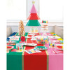 54" x 84" Vibrant Christmas Rectangular Plastic Table Cover