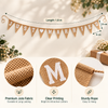 Just Married Hessian Bunting