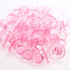Pack of 18 1" Pink Crystal Pacifiers For Baby Shower Favors