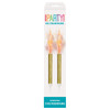 Pack of 2 Gold Prismatic Ice Fountains