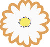 Pack of 3 Spring Daisies Jumbo Vinyl Stickers