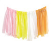 Spring Yellow, Pink, White & Orange Fringe Plastic Backdrop Kit