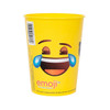 Single Emoji Faces 16oz Plastic Stadium Cup